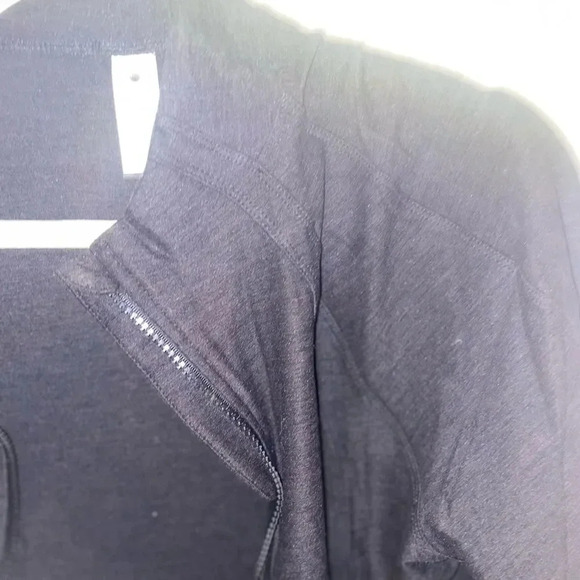 YOGALICIOUS LUX HEATHER FLARED BOTTOM JACKET SIZE L NWT - Picture 10 of 11